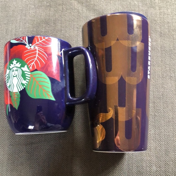NWT 2 Starbucks 2020 Holiday ceramic cups 12 oz ea - Picture 5 of 5